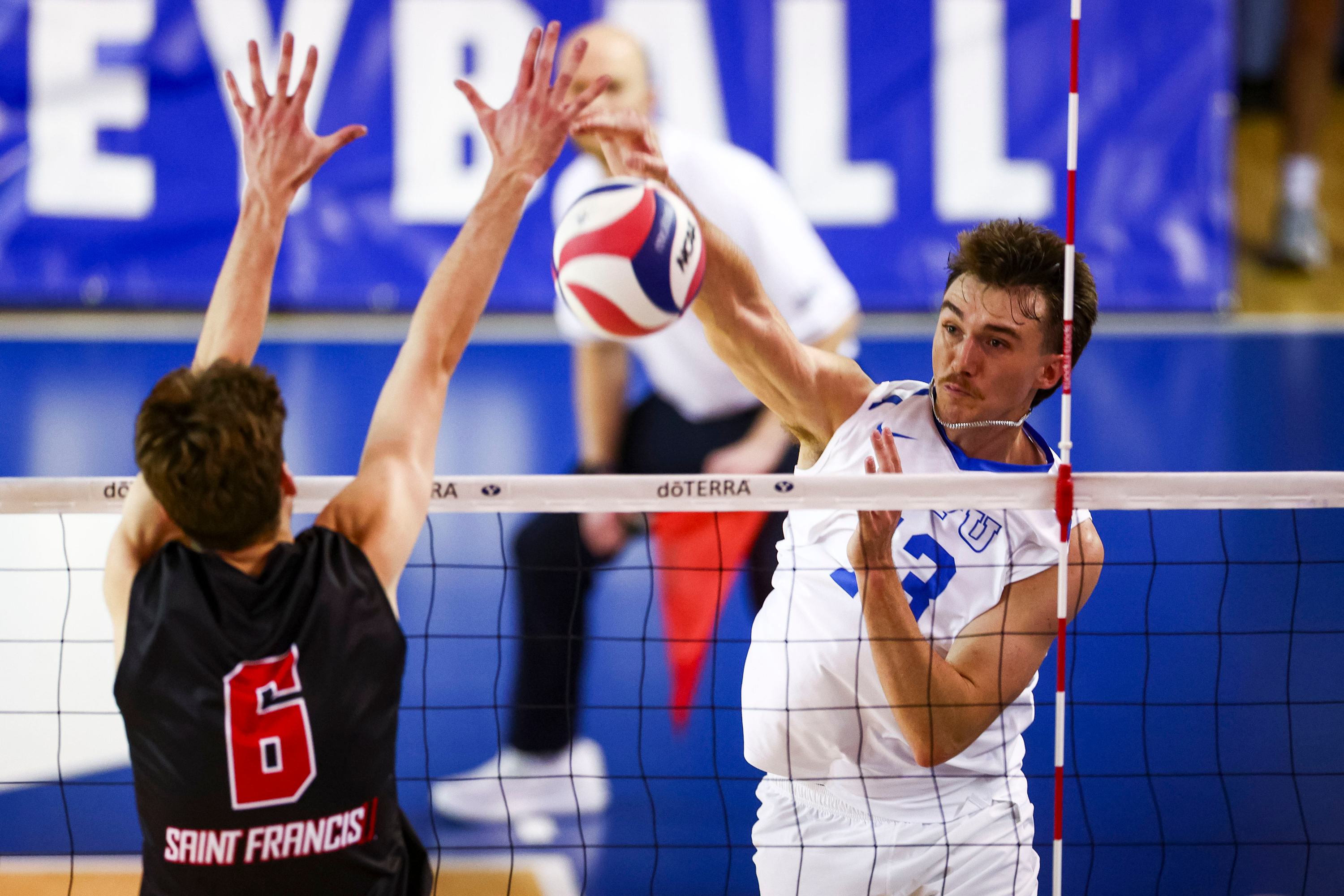 Circumstances aside, Trent Moser happy in return to No. 8 BYU volleyball for senior season