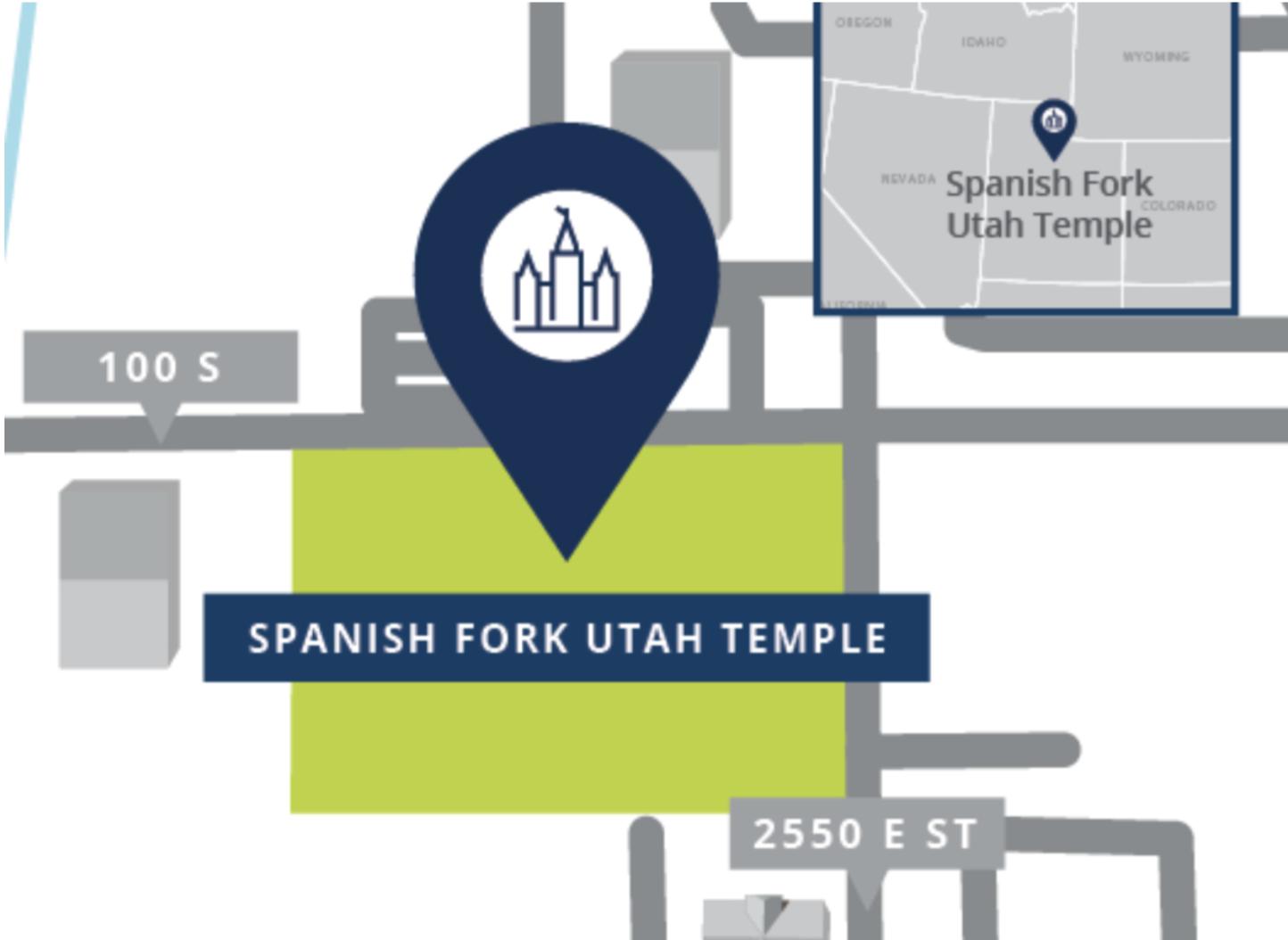 Church of Jesus Christ announces location, details for Spanish Fork temple