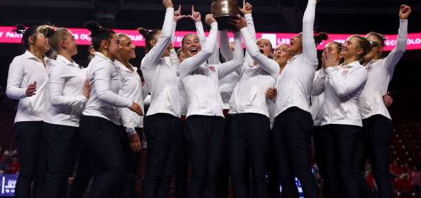 Red Rocks bounce back, earn season-high score to win 'Best of Utah' meet