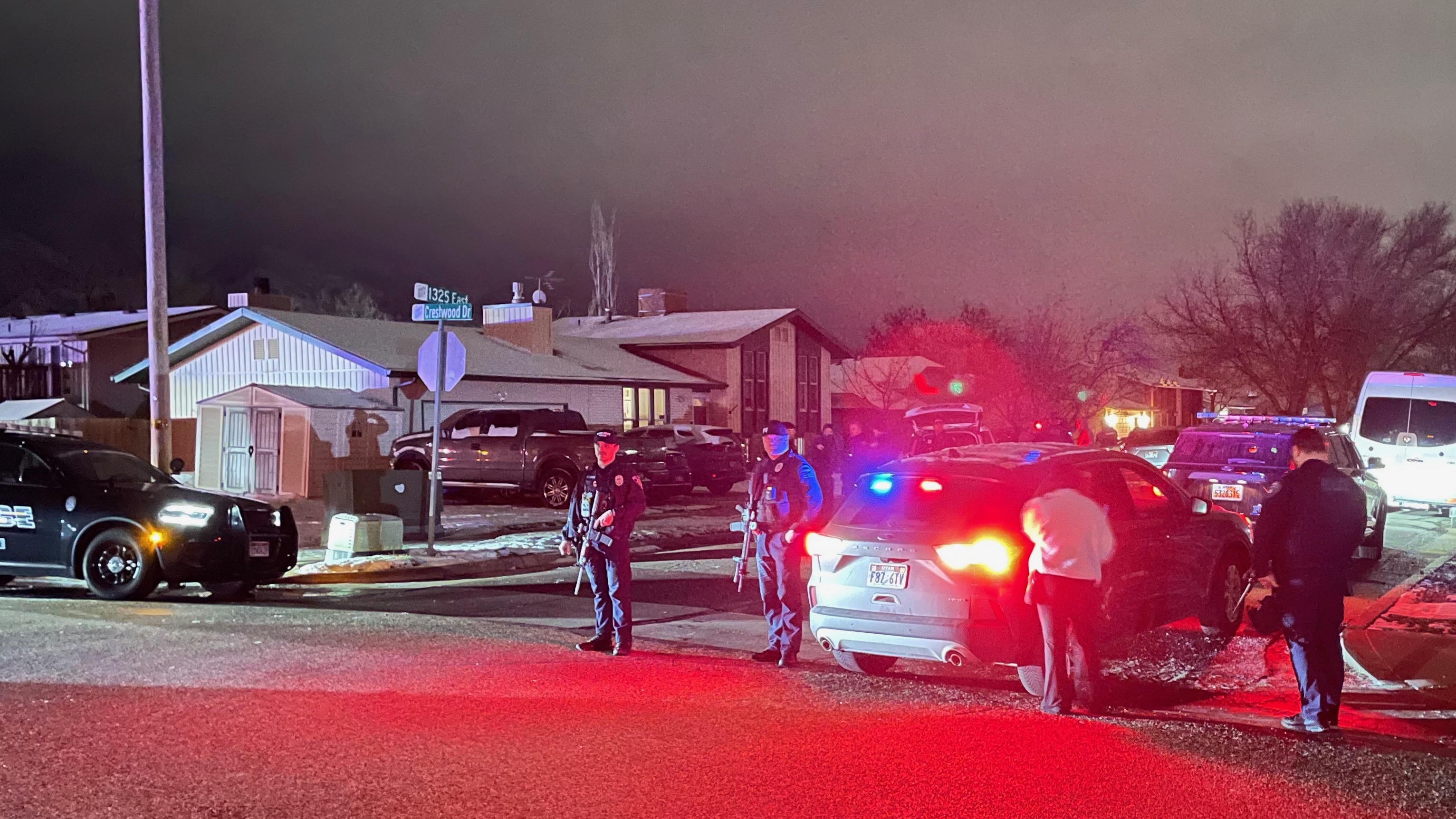 Charges: South Ogden man shot 2 neighbors, fired at daughter and police due to 'internal anger'