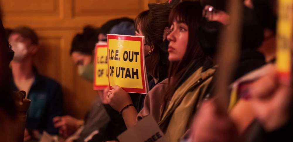 'Step it up': Group packs Salt Lake City meeting, calls on leaders to resist ICE