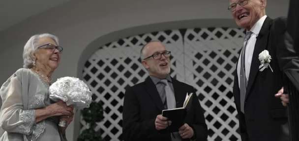 After 70 years of marriage, this couple finally had their dream wedding!