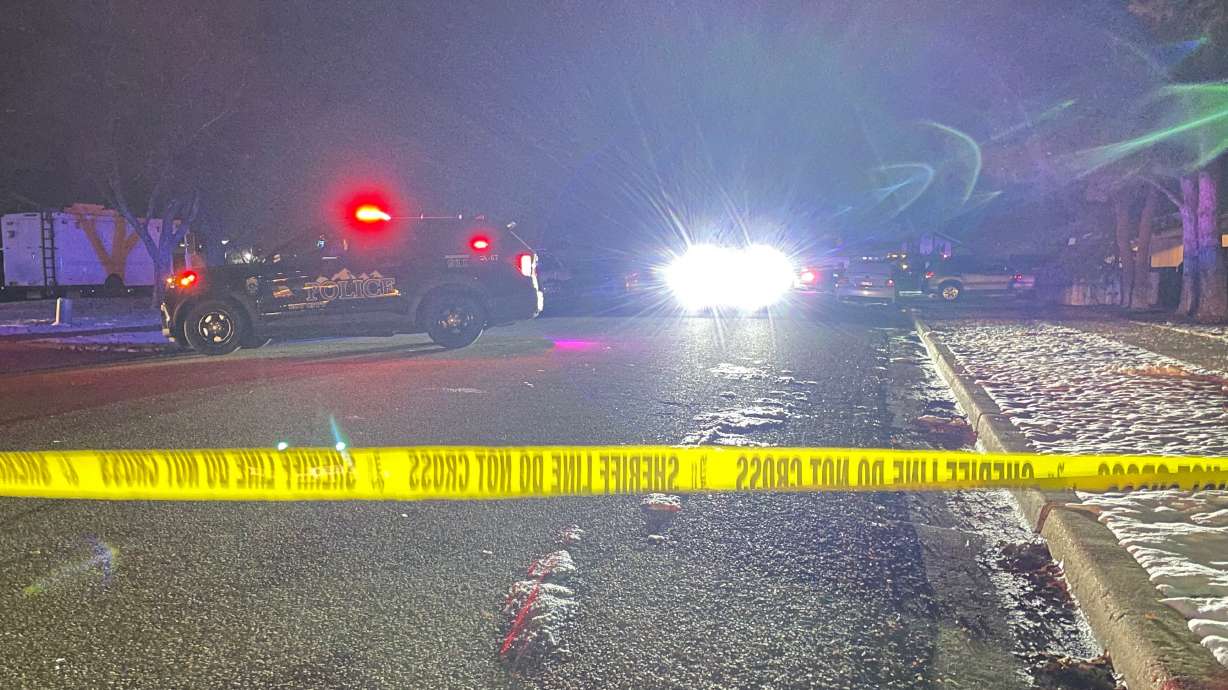 One of two people shot in an ambush-style shooting in South Ogden had died and his neighbor, James Rios, now faces an aggravated murder charge. The photo shows the neighborhood of the incident on Jan. 8, when it occurred.