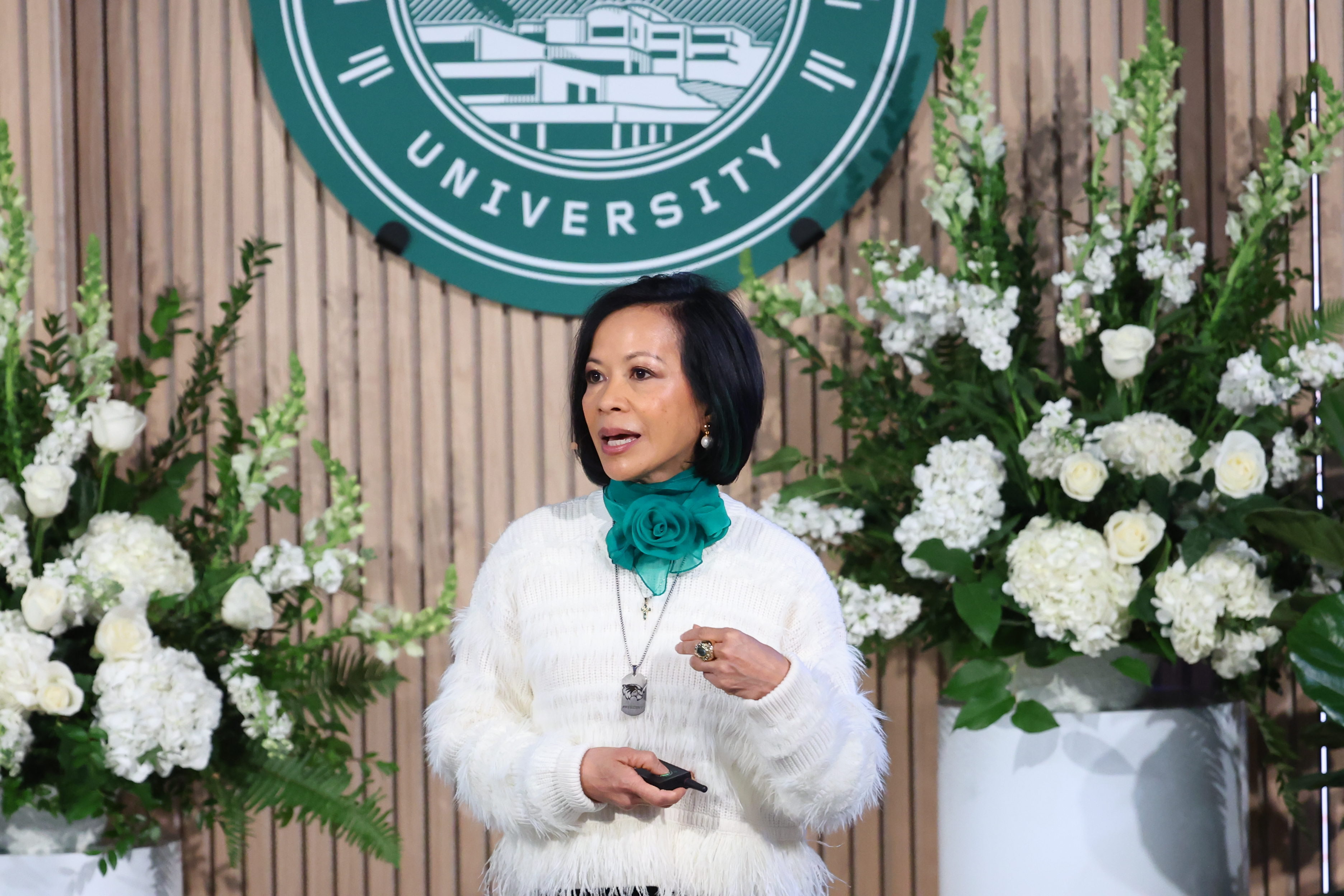 'Nothing short of remarkable': UVU President Astrid Tuminez announces she is stepping down