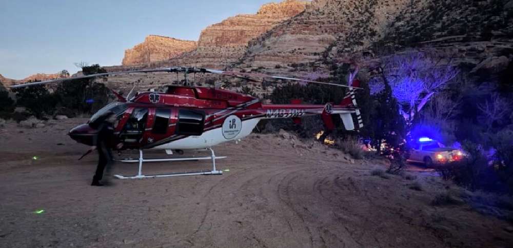 Wilderness therapy group saves man's life after UTV crash in Emery County