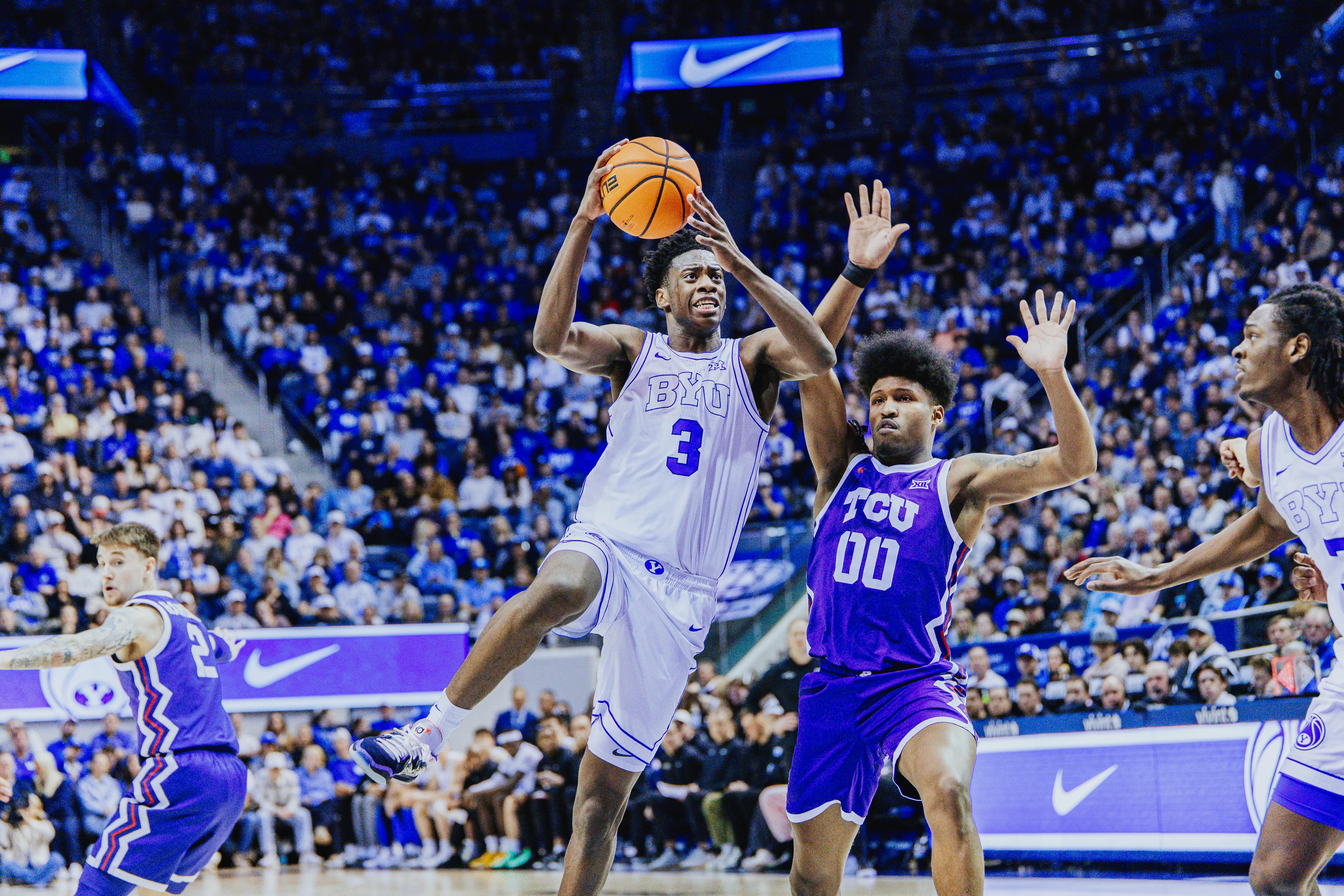 Big 2nd half lifts No. 11 BYU past TCU for 4-0 start to Big 12 play