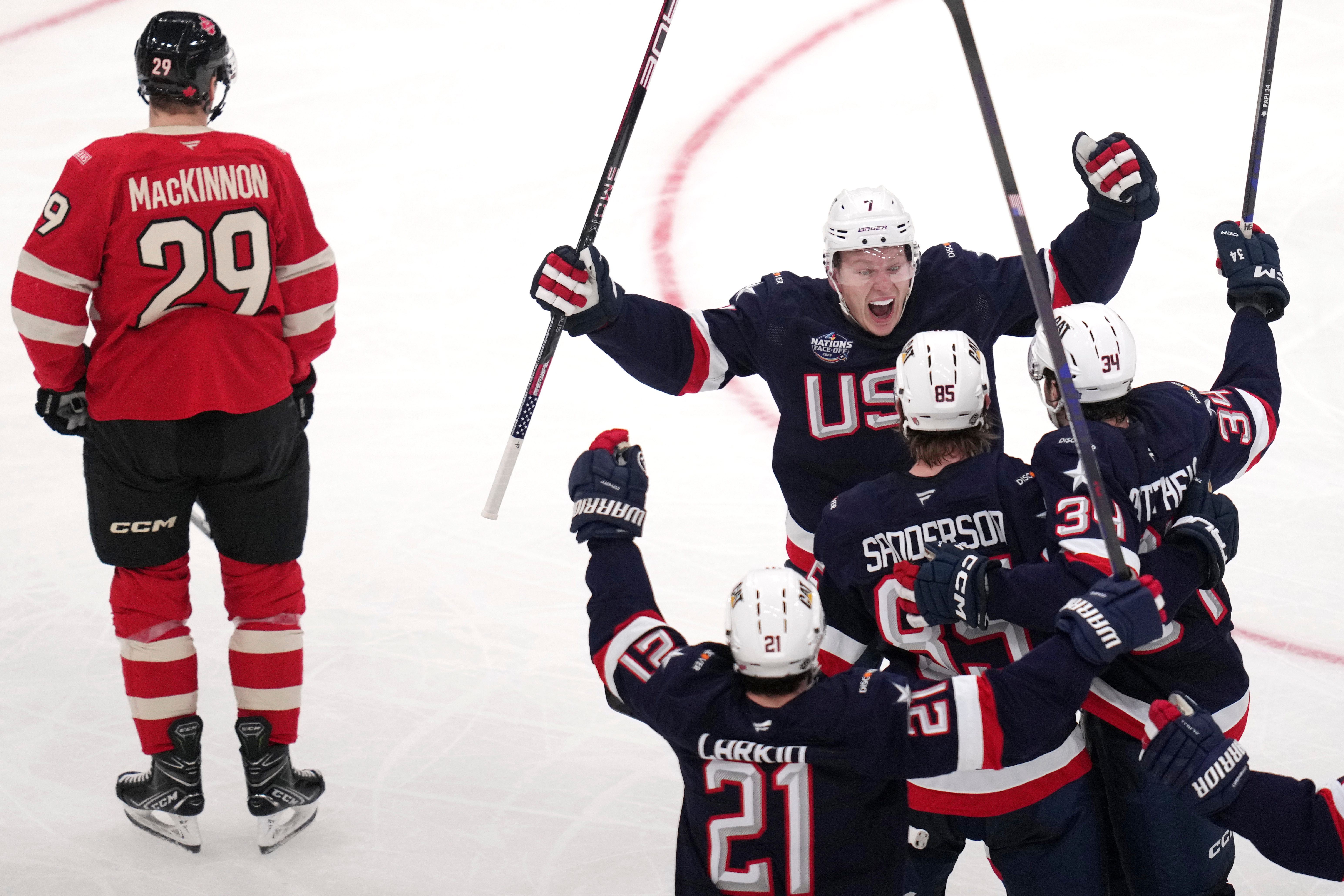 It's 'gold or bust' for US men's hockey at the Winter Olympics. The Americans are confident, too