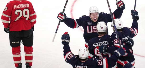 It's 'gold or bust' for US men's hockey at the Winter Olympics. The Americans are confident, too