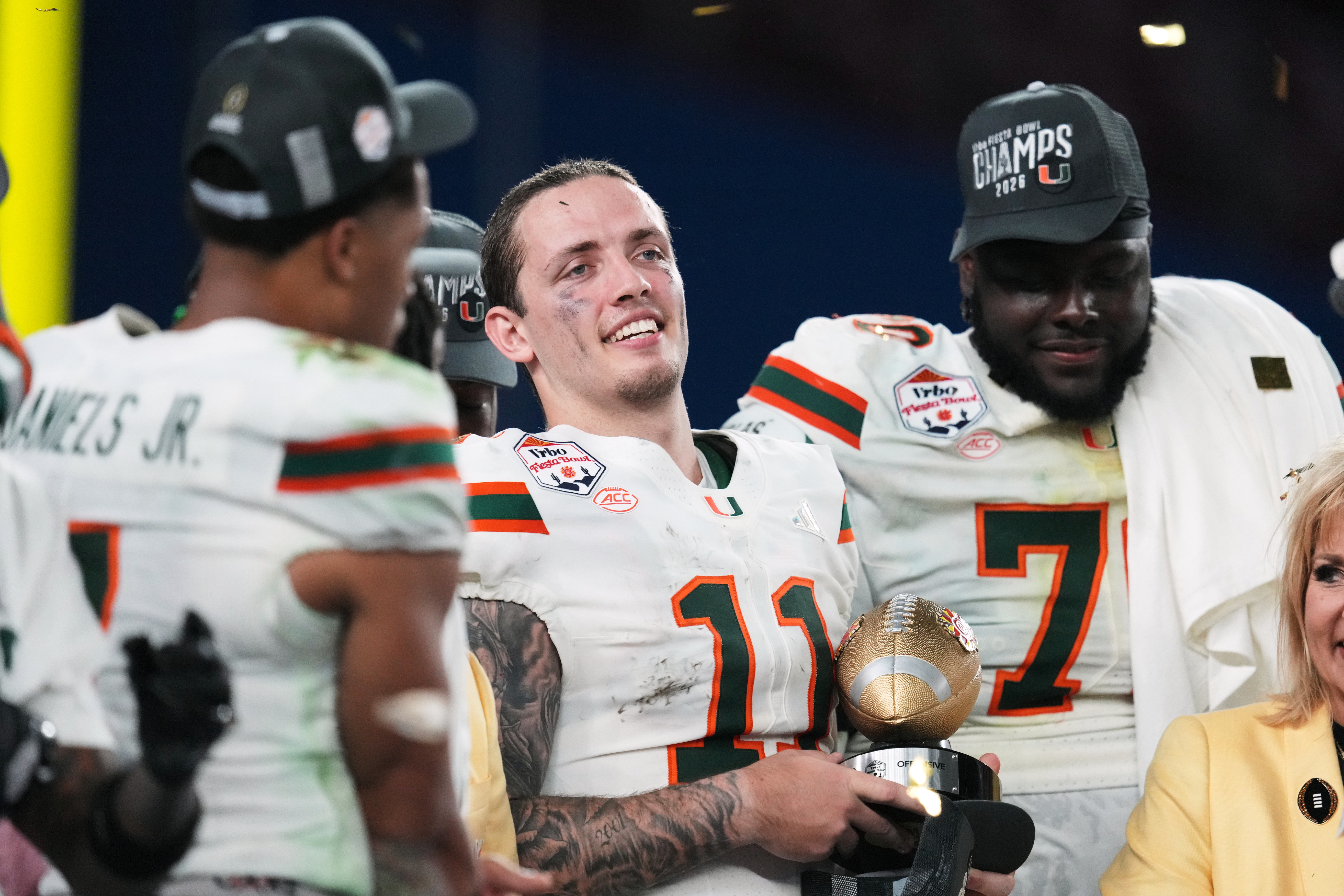 Carson Beck's college career set to end when Miami faces Indiana in College Football Playoff finale