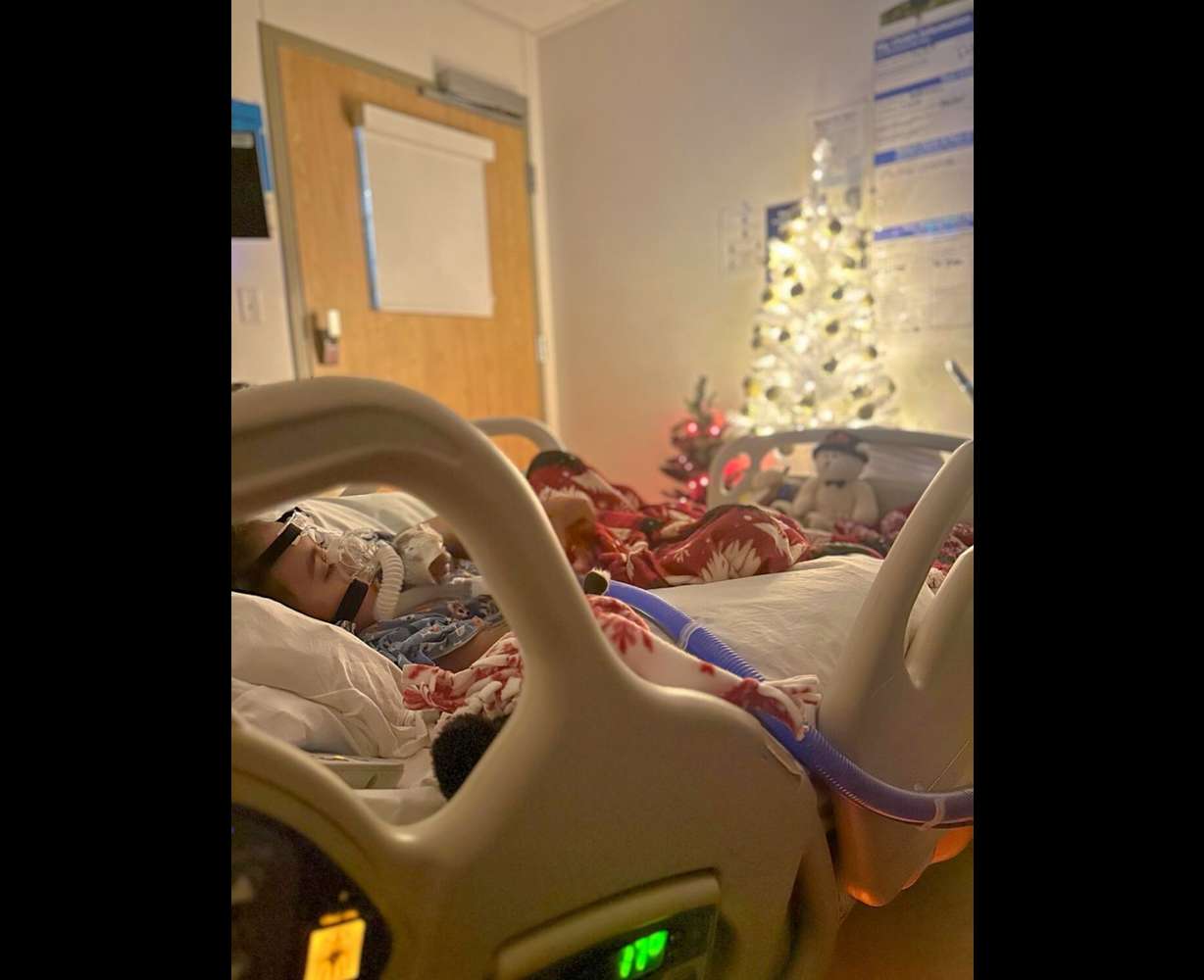 Lexi Breen's 6-year-old son in the hospital after he contracted the flu. Breen is a secretary for Dr. Dallin Hubbard, three of whose children contracted the flu over their Christmas break.