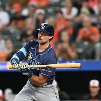 Josh Lowe to Angels, Gavin Lux to Rays and Brock Burke to Reds in 3-team trade