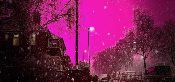 Have You Seen This? The skies turned pink over an English city (and it wasn't the northern lights)