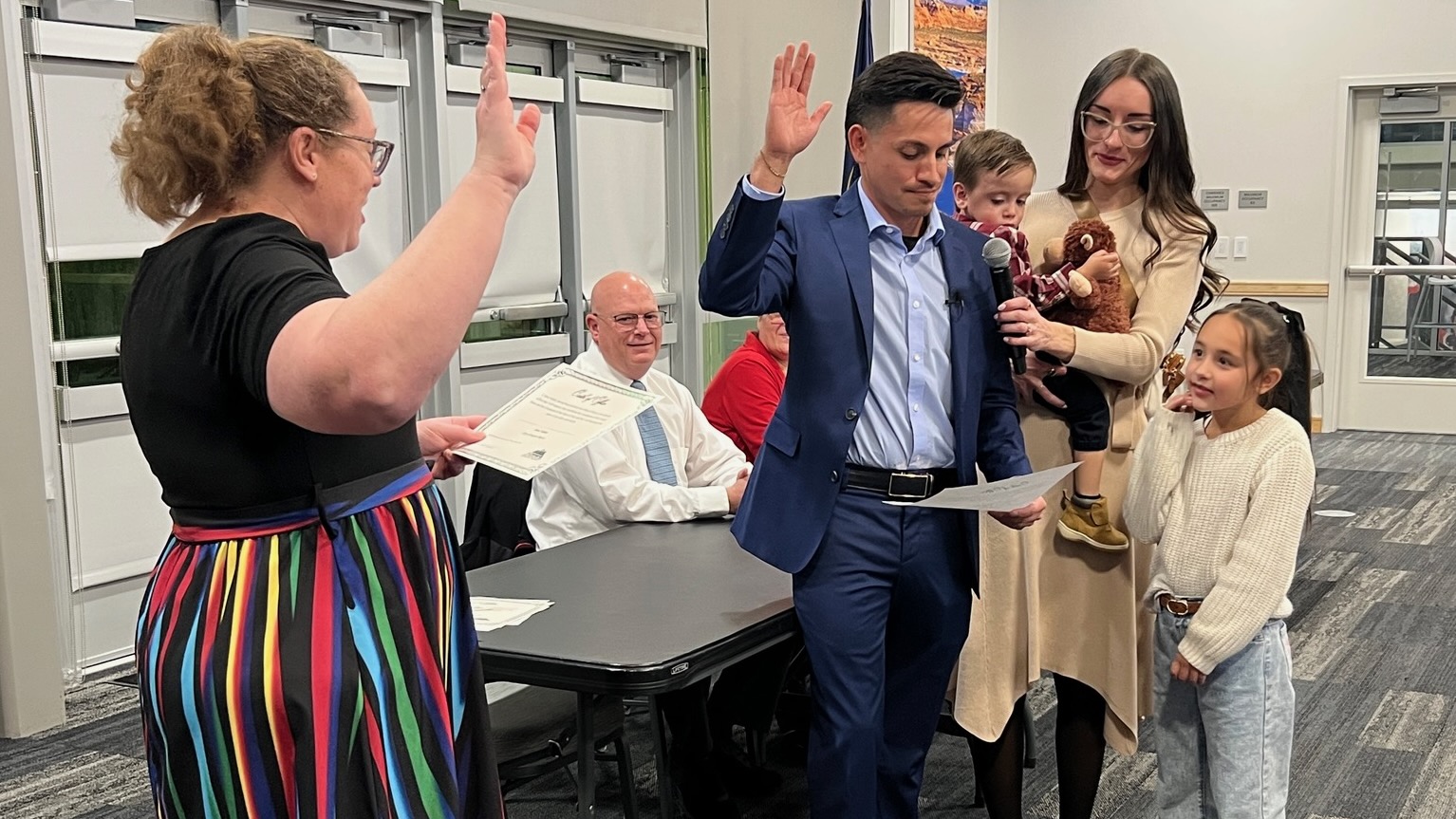 New Latino mayor, council members take office, marking step forward for Latino representation