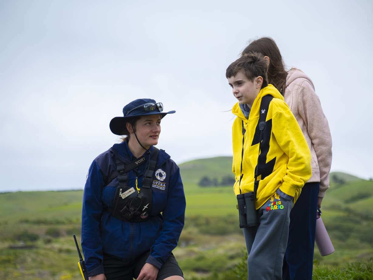 Andrew Jeffs, 12, of Draper, during a trip granted by Make-A-Wish to New Zealand in November 2025 to see native penguins.