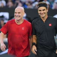 Roger Federer steals the show at Australian Open's first formal opening ceremony