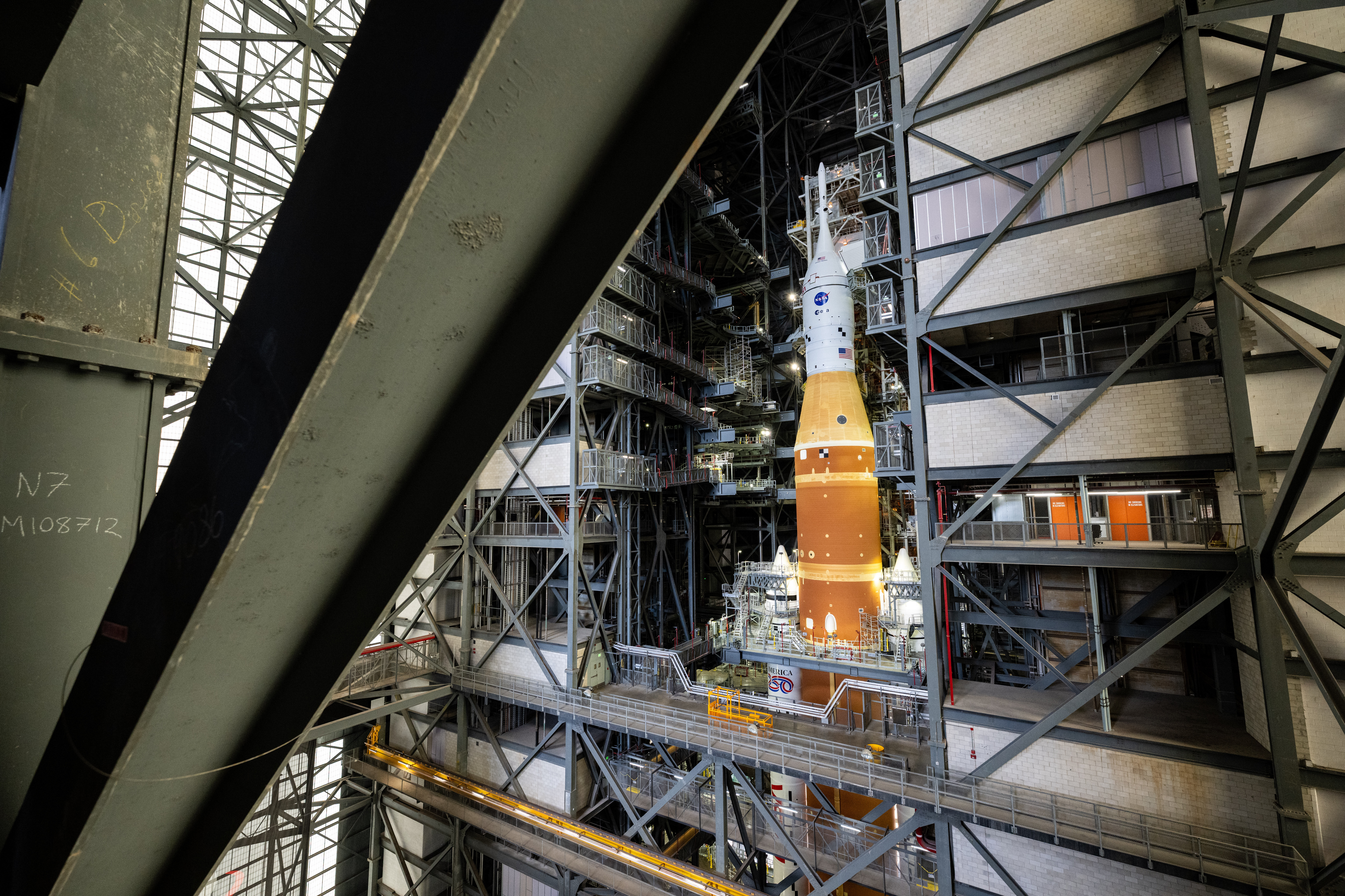 NASA's new moon rocket moves to the pad ahead of astronaut launch as early as February