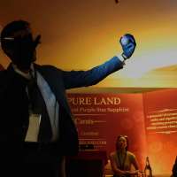 Sri Lanka unveils a rare purple star sapphire claimed to be the biggest of its kind