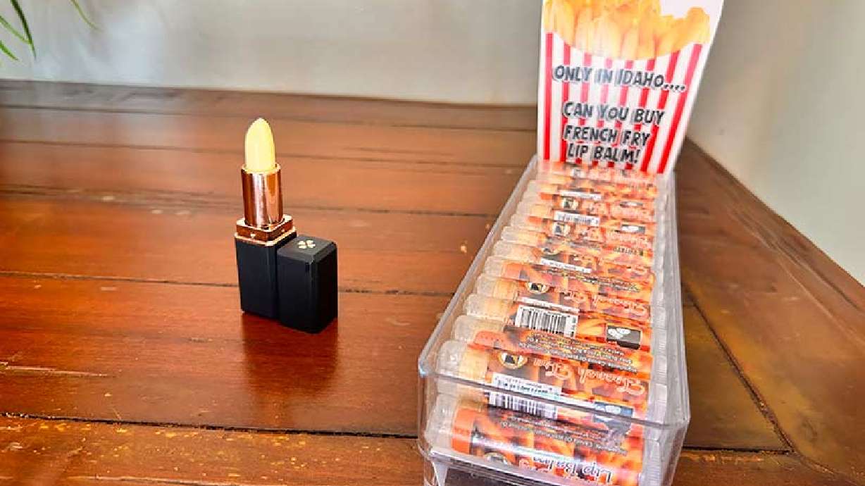 Kay Walker has been making soap, lotion and lip balm from Idaho potatoes since 2021, and his latest product — a French-fry lip balm — may be the first of its kind.