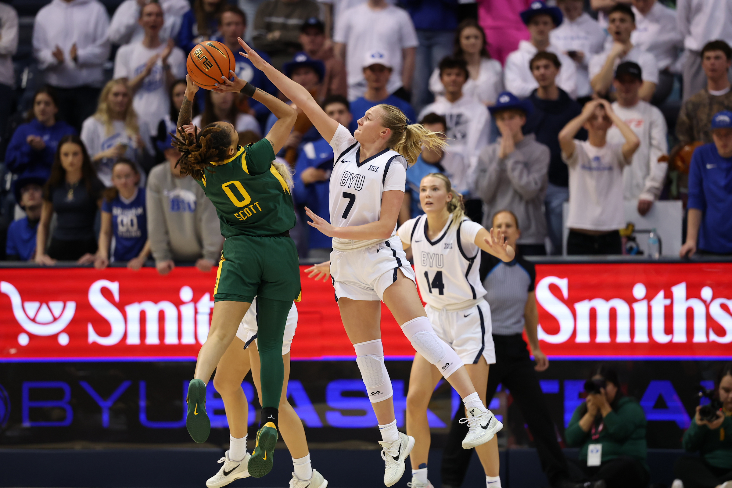 No. 18 Baylor pushes past BYU to complete Beehive sweep