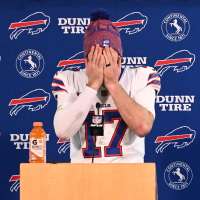 Josh Allen wipes away tears and takes the blame after his 4 turnovers lead to another playoff loss