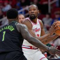 Durant passes Nowitzki for 6th place on NBA career scoring list as Rockets beat Pelicans 119-110