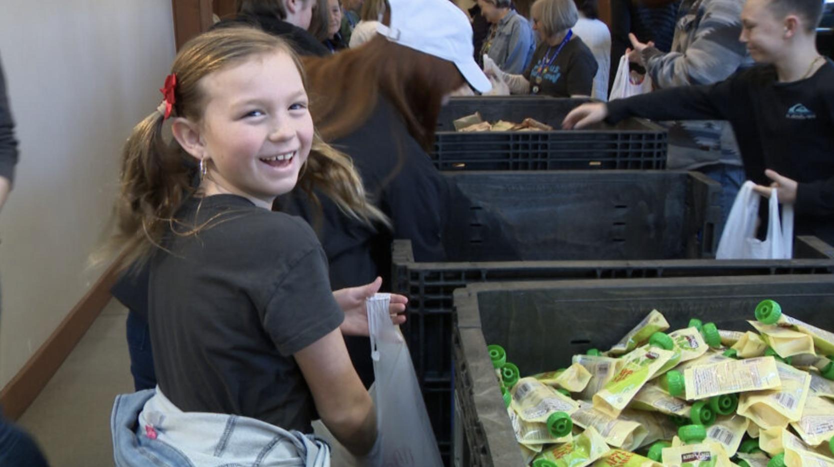 Utahns assemble thousands of care kits at Thanksgiving Point's MLK Day service project