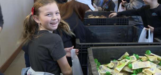 Utahns assemble thousands of care kits at Thanksgiving Point's MLK Day service project