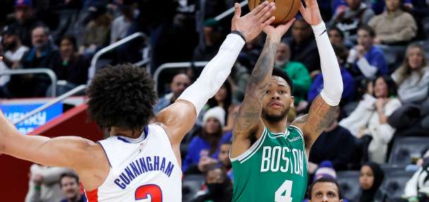 Harris scores 25, Brown misses potential game-winner and Pistons hold off Celtics for 104-103 win