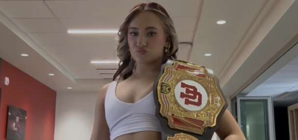 From floor mat to wrestling ring: Why the WWE may be in the future for Makenna Smith