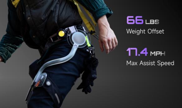 The Ascentiz H1/K1 wearable robotic is designed to enhance human movement, adaptability and potential.