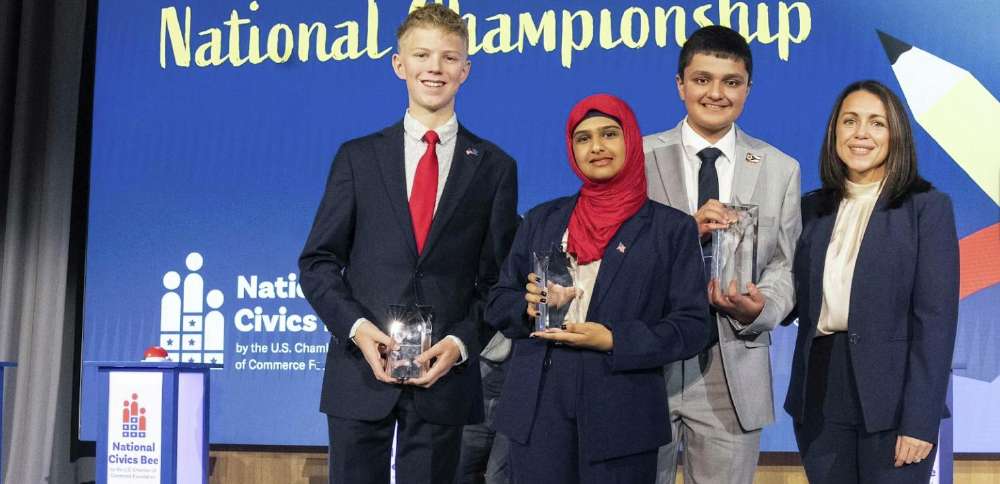 Empower the next generation: Encourage local youth to participate in the National Civics Bee