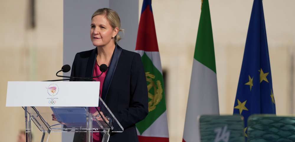 IOC president says no contact yet with Trump's White House, will meet Vance at Winter Olympics