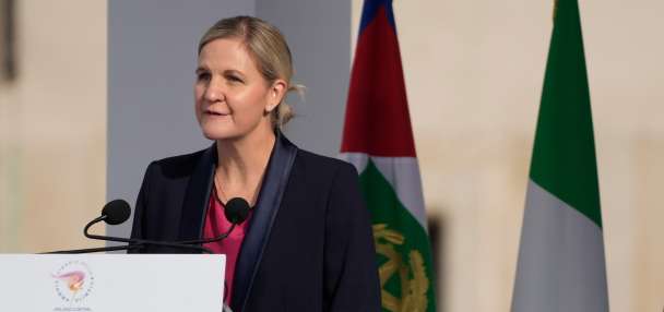 What the IOC president just said about protecting the Olympics amid shifting world order