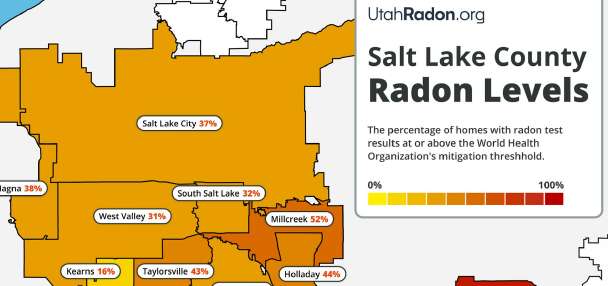 Nearly half of Utah homes have dangerous radon levels