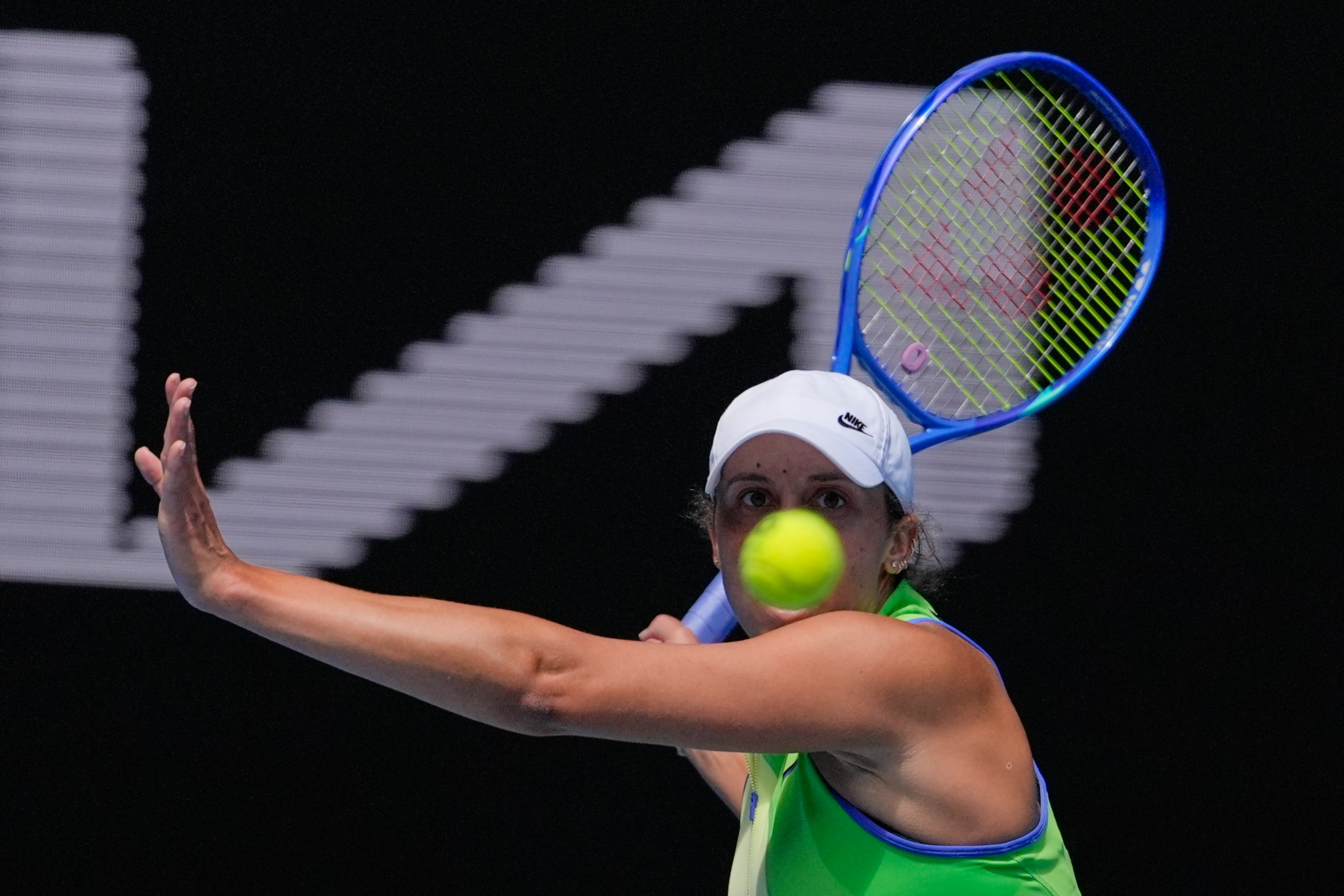Defending champion Keys reaches the Australian Open third round, fellow American Pegula joins her