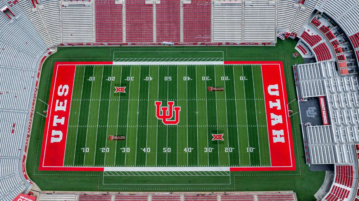 Rice-Eccles Stadium in Salt Lake City on Jan. 7. The University of Utah made a big splash last month with its intention to sign the first private equity deal in college sports.