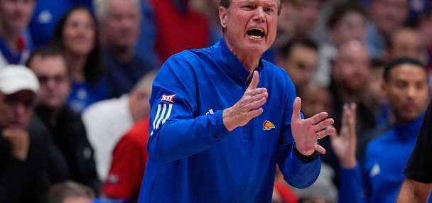 Kansas coach Bill Self plans to return vs. Kansas State, and Peterson is questionable for the game