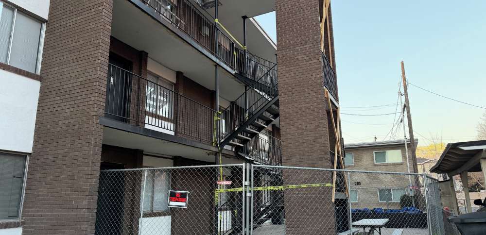 Some Provo tenants were left homeless after sudden relocation over damaged stairwell
