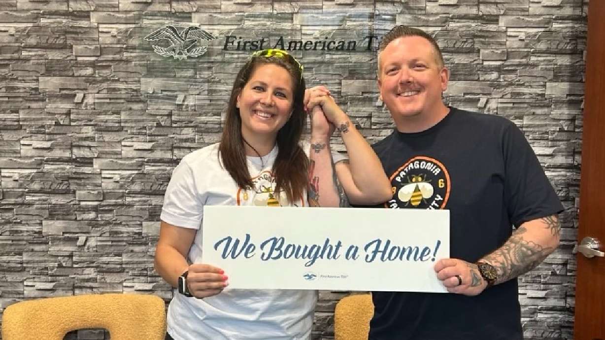 Mandie and Jack Wilcoxon went on a walk in their Eagle Mountain neighborhood when Jack Wilcoxon, 34, was hit and killed by an on-duty patrol officer on Jan. 7.