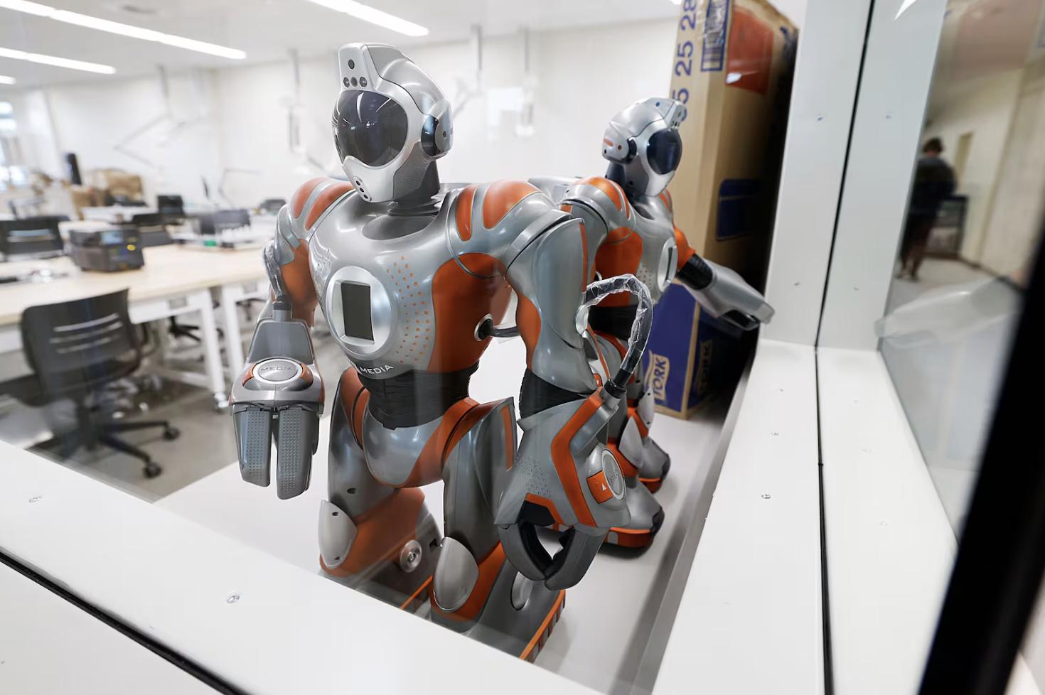 A tour is taken of the Scott M. Smith Building for the Smith College of Engineering & Technology on UVU's campus in Orem on Thursday.