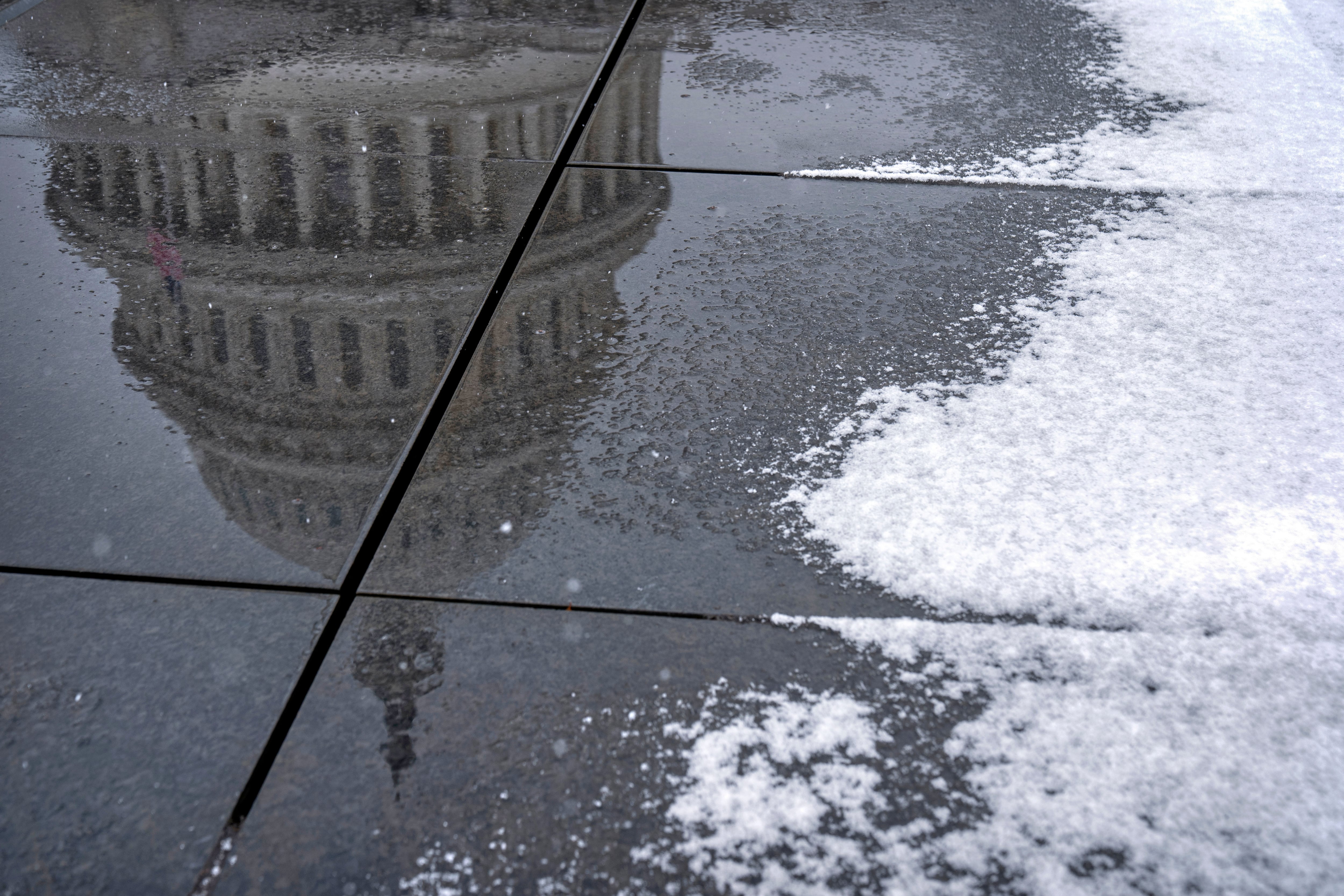 Snowstorms in Washington could derail Senate schedule, raising stakes of partial shutdown