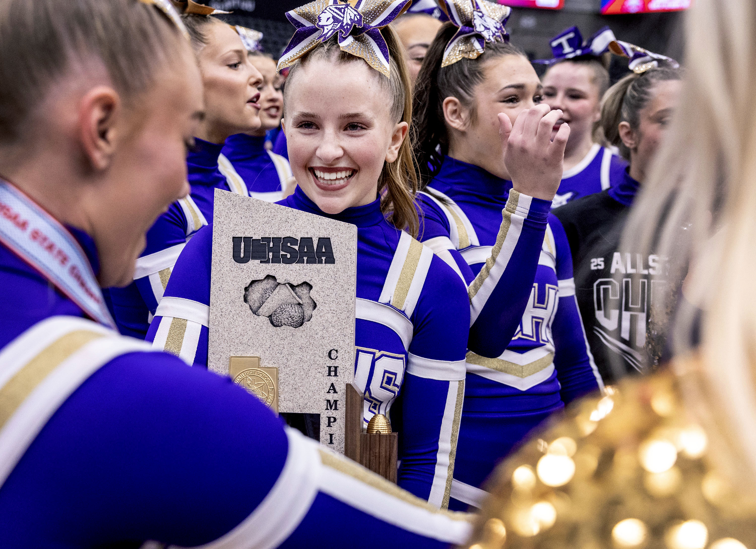 1A/2A state cheer: North Summit, Duchesne, Tabiona, Panguitch capture titles