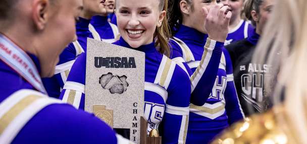 1A/2A state cheer: North Summit, Duchesne, Tabiona, Panguitch capture titles