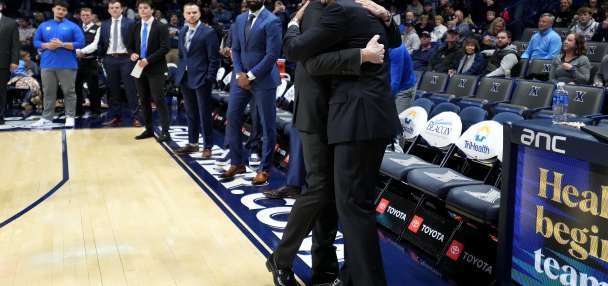 Rick Pitino gets 900th victory as St. John's rallies for 88-83 victory over Xavier and son, Richard