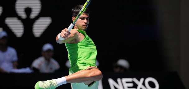 Serving it up, Carlos Alcaraz advances to the Australian Open quarterfinals