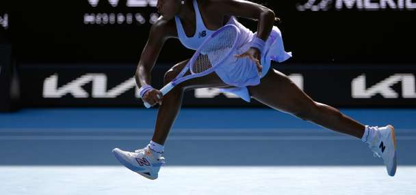 At 21, Coco Gauff has enjoyed hanging out with emerging teens at Australian Open