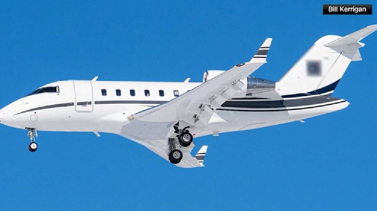 The plane (shown in January 2024) that crashed in Bangor, Maine, on Sunday.