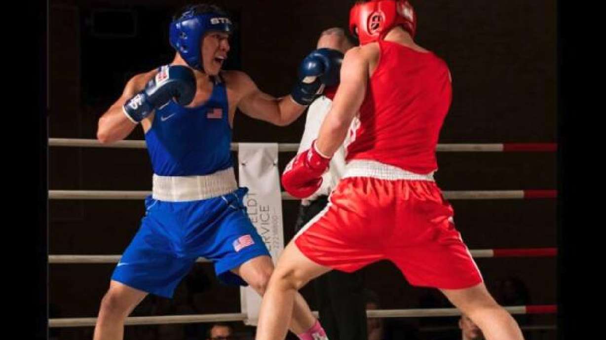 Kennedy Lara Lara, left in blue, took first place at the Viking Box Cup in Denmark last week.