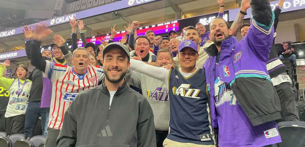 'The same passion': Hardcore South American Jazz fans travel to Utah to see team