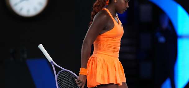 'Emotional' Coco Gauff smashes racket in frustration after Australian Open loss
